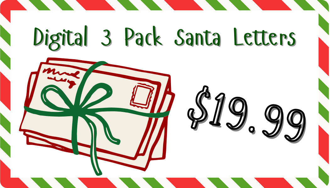 Digital 3 Pack Bundle Santa Letters
